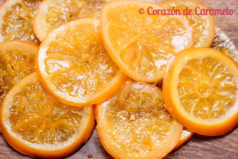 Naranjas Confitadas-Receta casera