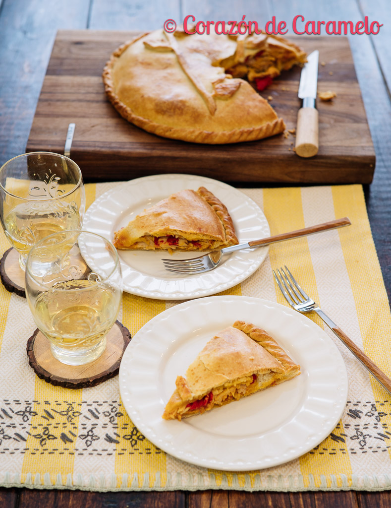 Empanada gallega de bonito | Receta casera